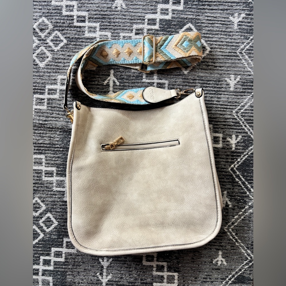 Jen & Co brand new vegan leather purse bag boho